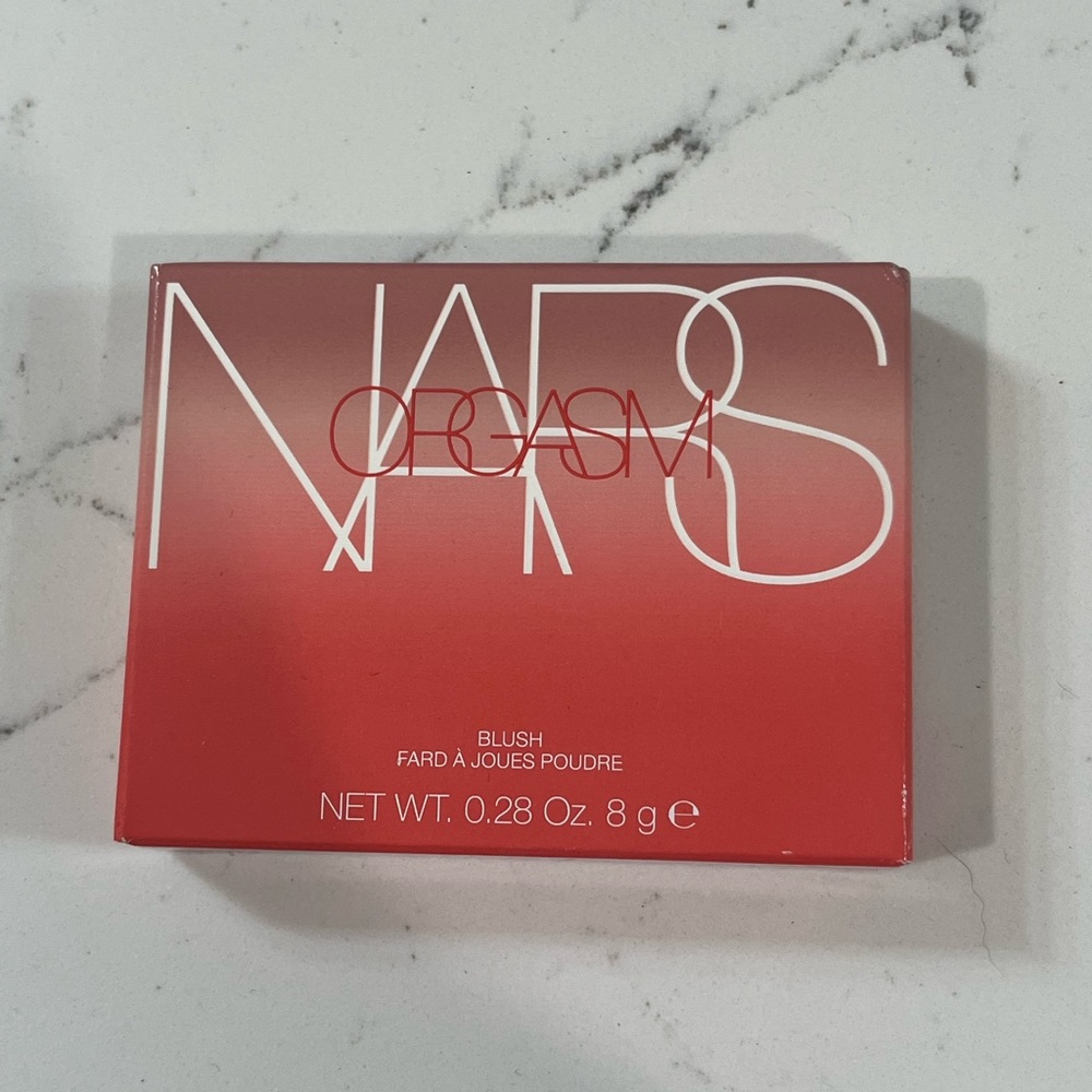 NARS Orgasm Blush with Red Packaging